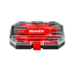 ست 6 عددی پیچ گوشتی ساعتی دسته پلاستیکیRH2712-RONIX